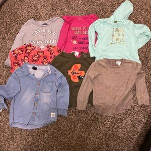 Set of 6 Various Brand 3T Tops